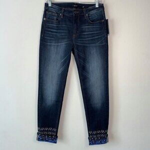 Miss Me Cuffed ankle Skinny Jeans